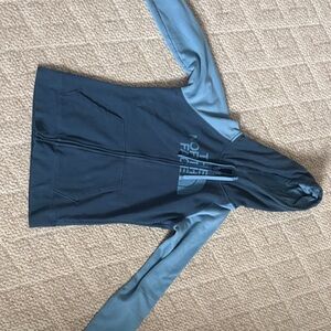 The North Face Two-Tone Blue Hoodie Womens